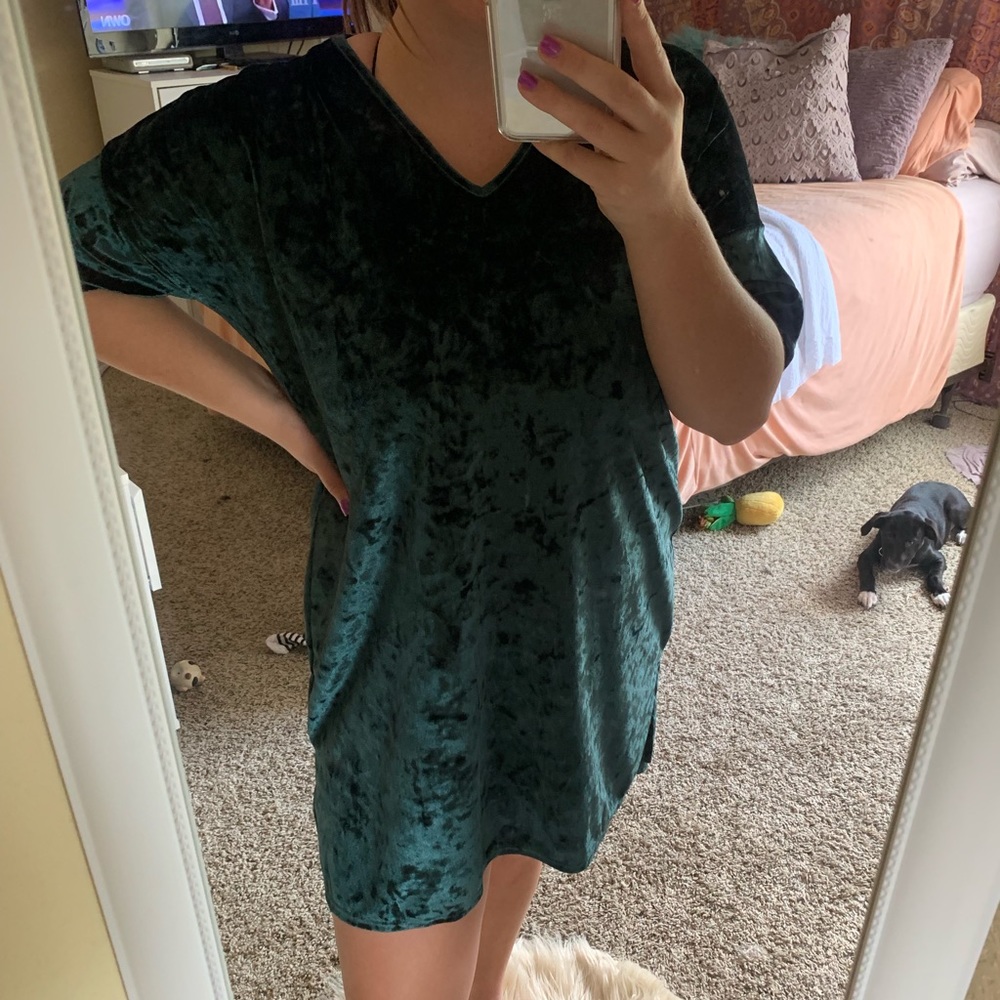 Green dress